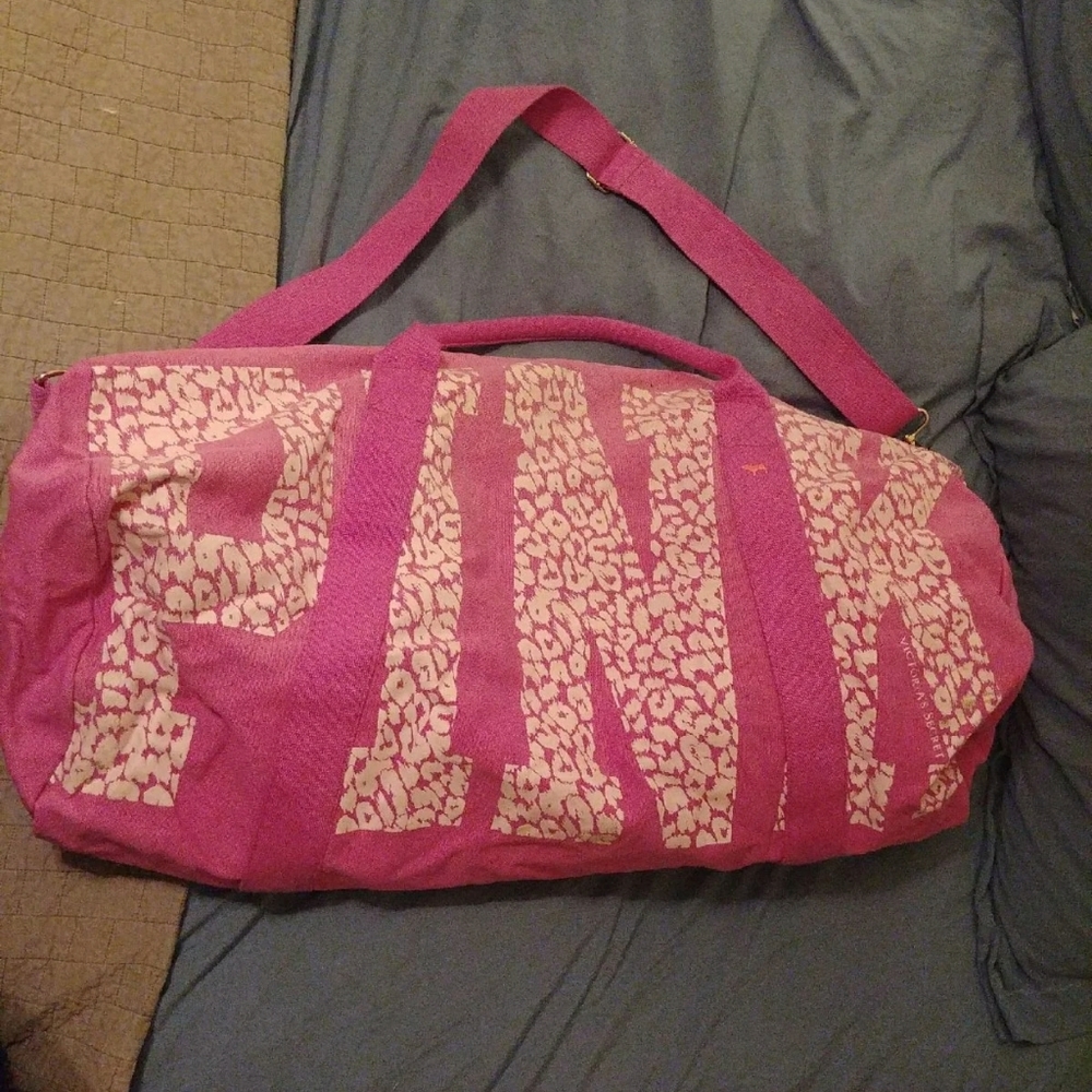 *SOLD- Pink XL duffle bag